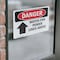 Signmission Watch For Power Lines Above Danger Sign, Vinyl Decal, 10in W x 7in L, 2PK OS-2PACK-DS-D-710-L-1708 - alternate 4